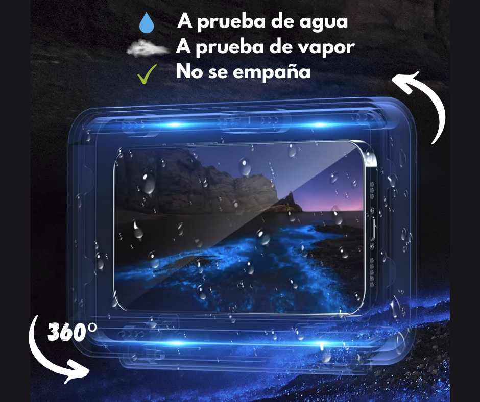 Soporte Celular 360º para Ducha 📱